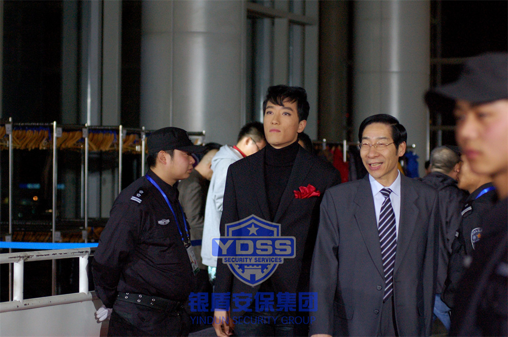 北京银盾保安公司为体育明星提供安保护卫